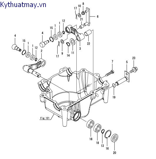 Vỏ hệ thống lái 3